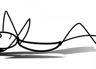 Illustration of person lying on the floor to represent retirement and later life